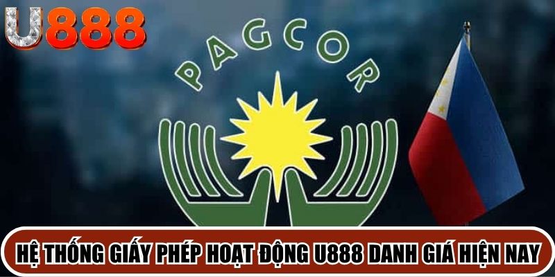 Hệ thống giấy phép hoạt động U888 danh giá hiện nay